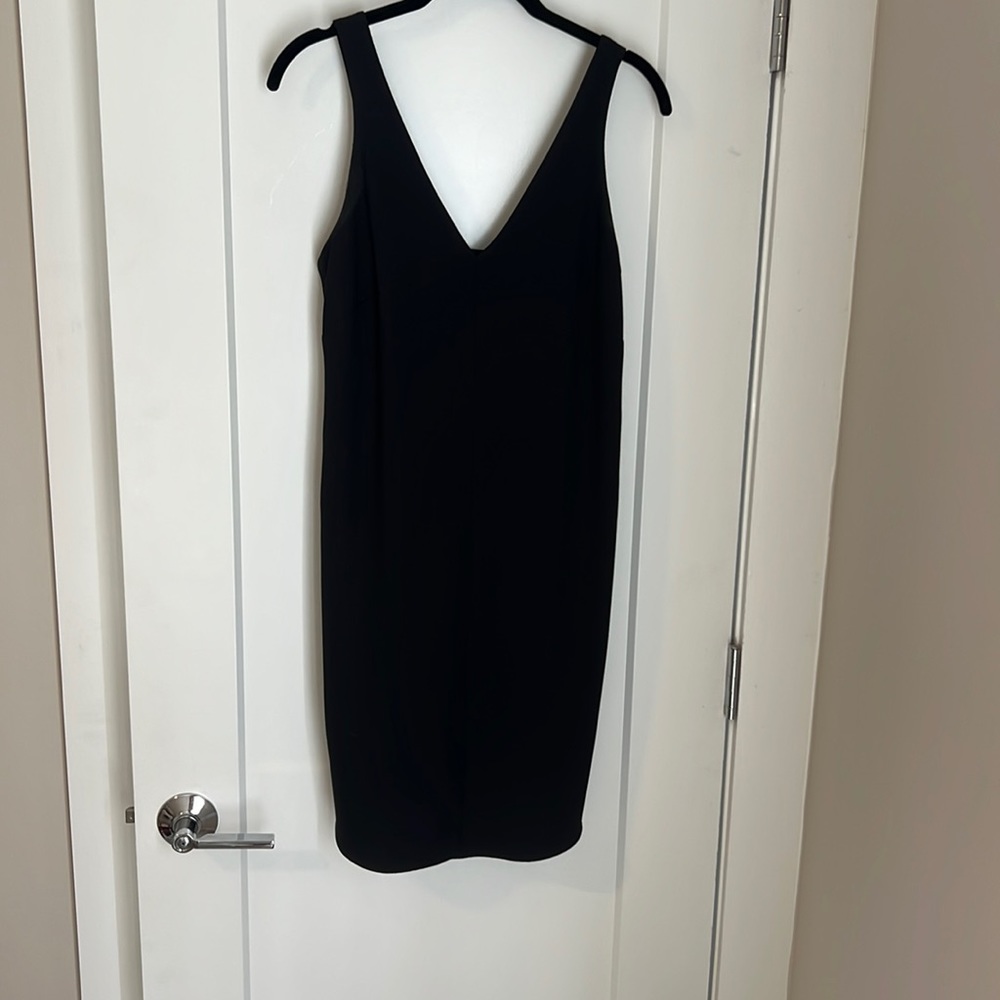 New with tags black straight line dress